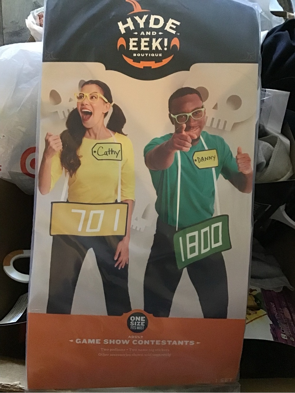 Hyde and eek game show contestants one size fits most adult -New